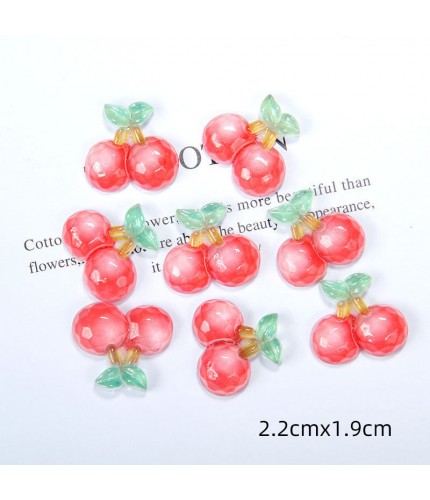 01#Cherry Resin Accessories Crafts